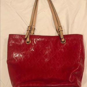 Michael Kors Red Shoulder bag